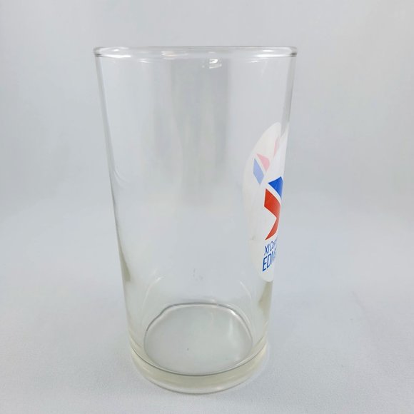 Edmonton XI Commonwealth 1978 Games Drinking Glass Clear Alberta Canada Sports - Picture 6 of 9